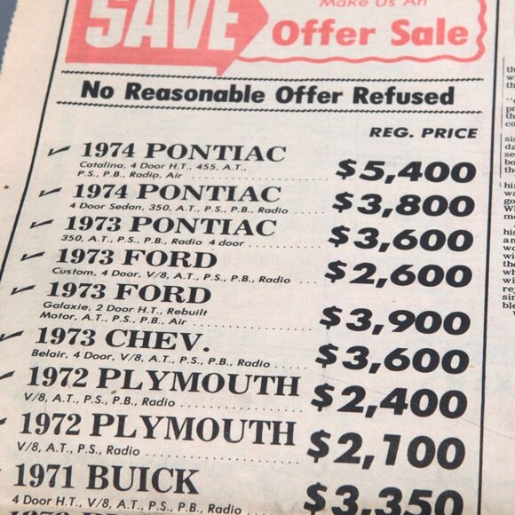 Vintage Newspaper 1975 Naicam Saskatchewan Community Booter - Lake Lenore Rail - Picture 4 of 7